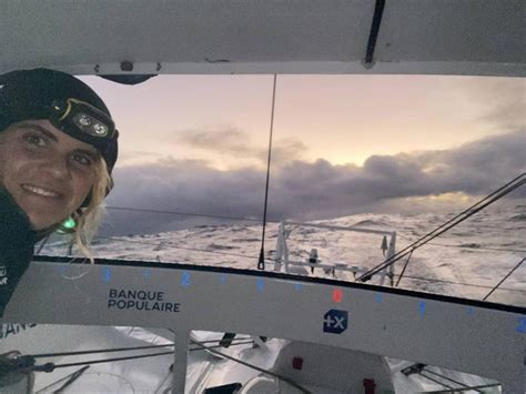 Today, clarisse crémer is joining the banque populaire team, which is propelling her into the imoca class and will participate in the 2020. Vendée Globe : A mi-parcours, Clarisse Crémer dresse un ...