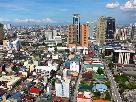 Aerial Shot Of Makati City Makati Philippines South East Flickr
