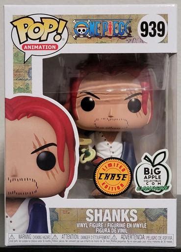 Shanks Chase Big Apple Collectibles One Piece Funko Pop Price