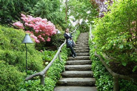 Stairs To Heaven Picture Of The Butchart Gardens Central Saanich