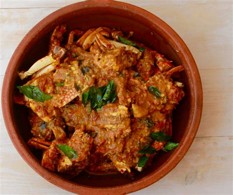 Masala Crabs Spicy Crabs Cooked In Kerala Style Recipe Kitchen Fables