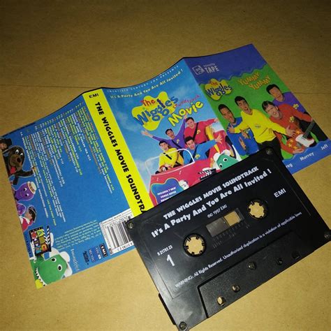 The Wiggles Soundtrack Movie Cassette Tape Etsy