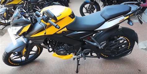 The bajaj pulsar ns200 is positioned above the pulsar 220f. Bajaj Pulsar NS200 gets a new yellow colour option