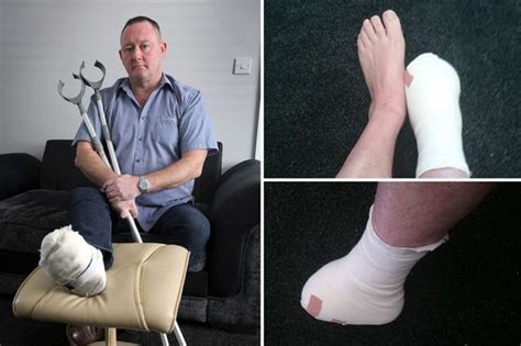 Dad Who Cut His Toe On Holiday Ended Up Losing Half His Foot Irish