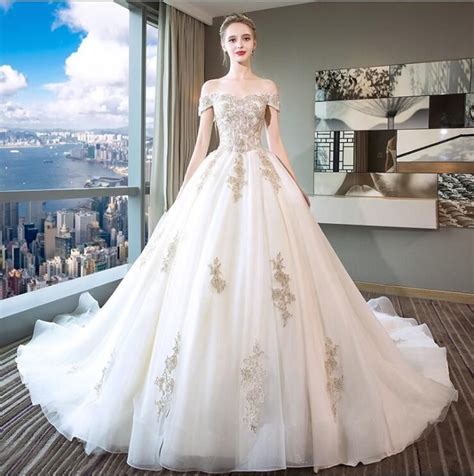 Dresses for girls,party dresses,2021 wedding dresses,prom dresses,maybe the best dress websites for women. Off The Shoulder White Organza China Wedding Dresses ...