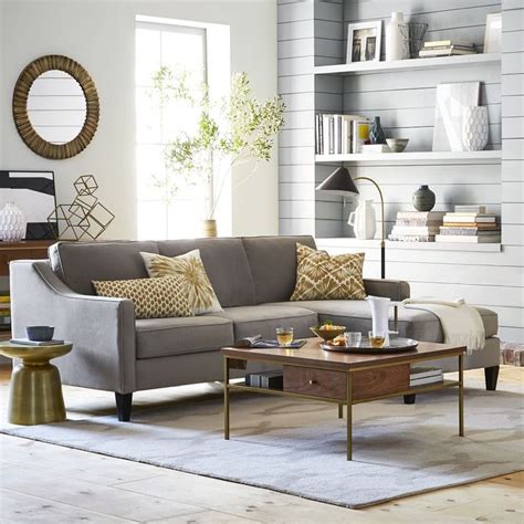 Who would sell a bad couch for that much money? West Elm - couch | Small apartment decorating, Sectional ...