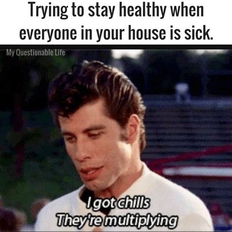 Sick Meme Man Flu Hilarious Funny Memes The Ugly Truth Hockey Mom