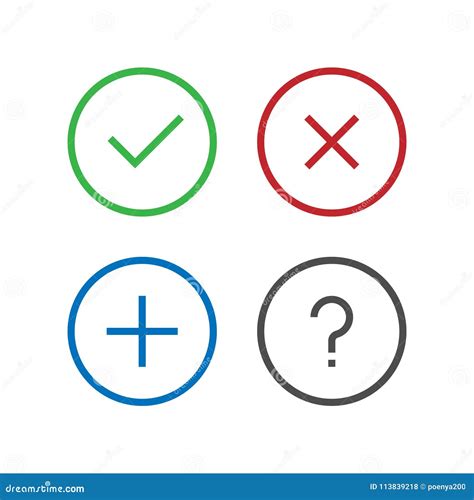 Check Remove Delete Close Add Question Faq Icon In Perfect Pixel