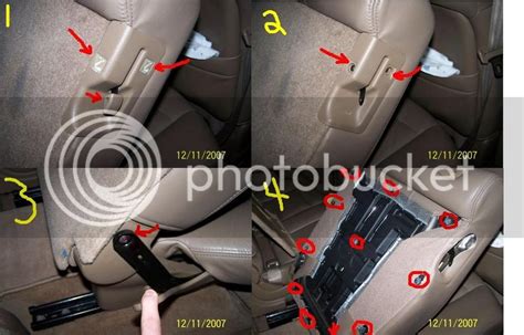 Diy How To Fix 2nd Row Seat Recline Acura Mdx Forum Acura Mdx
