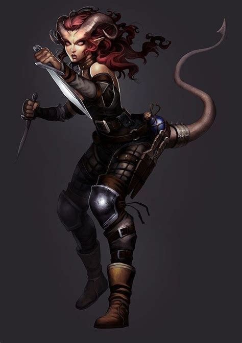 Alicewhitemoon Tieflings Dungeons And Dragons Characters