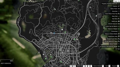 Los Santos Street Map
