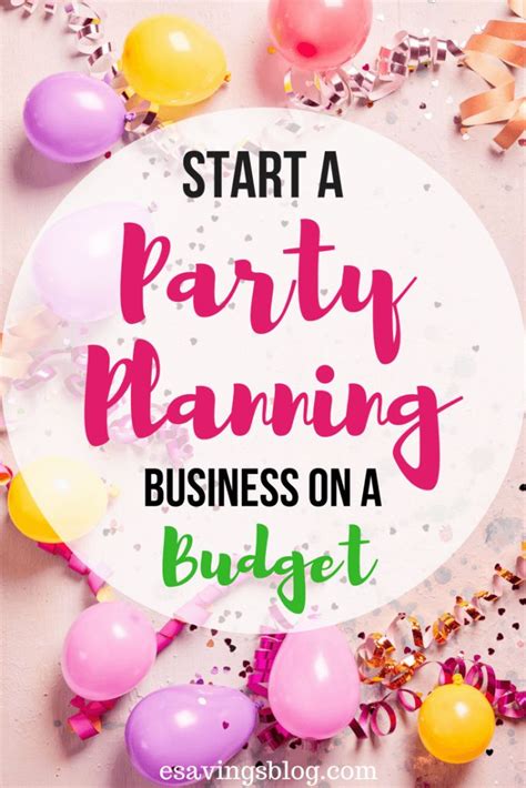 These 30 small business ideas are specially in that case, you can go to our shop and see for yourself how many different products you can start even if you are working for some organization and want to start a business without quitting your job. Start a Party Planning Business on a Budget | Party ...