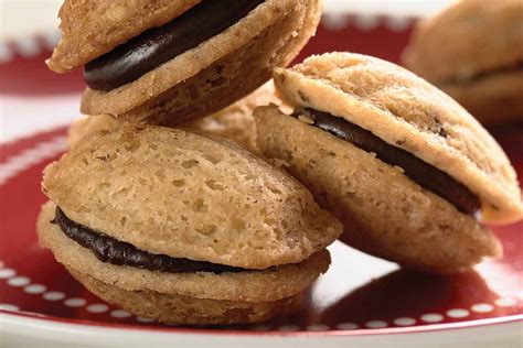 Chocolate Filled Walnut Madeleine Cookies Recipe King Arthur Flour