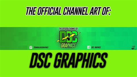Dsc Graphics Channel Banner Speed Art Youtube