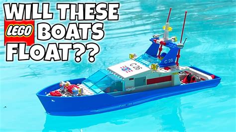 Do These Lego Boats Float 🚤 7 Youtube