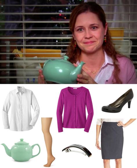 Pam Beesly Halpert Costume Carbon Costume Diy Dress Up Guides For