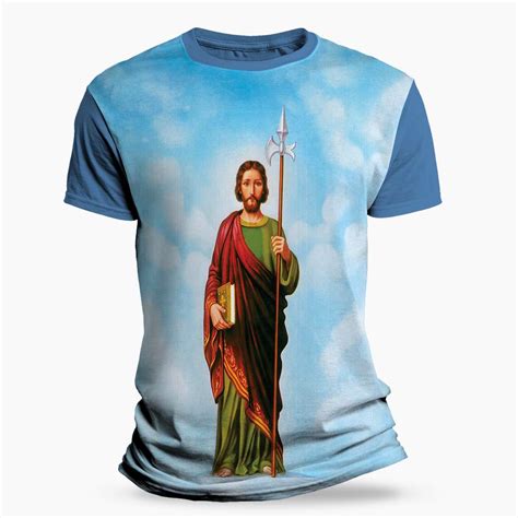 Camiseta Religiosa Católica São Judas Tadeu Atacado E Revenda