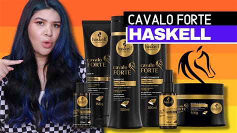 🐴 Resenha Cavalo Forte Haskell Fortalecimento E Crescimento Capilar Youtube