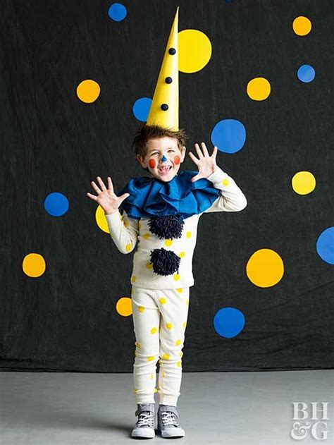 This Diy Kids Clown Costume Is So Easy To Make For Halloween