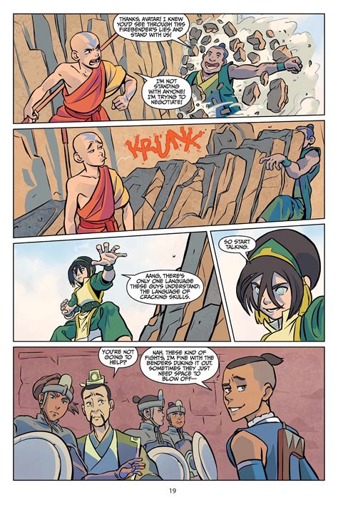Read Comics Online Free Avatar The Last Airbender Comic Book Issue 024 Page 21 Avatar