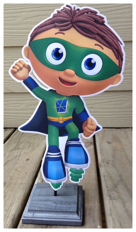 Superwhy Centerpieces Superwhy Birthday Party Etsy Spongebob