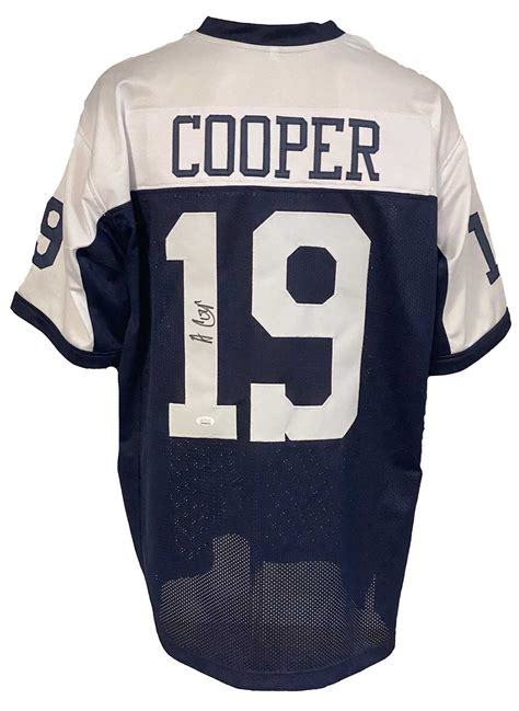 Dallas Cowboys Amari Cooper Autographed Pro Style Thanksgiving Day