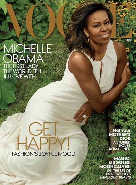 Michelle Obama In Posa Per Vogue L Ultima Copertina Da First Lady Il