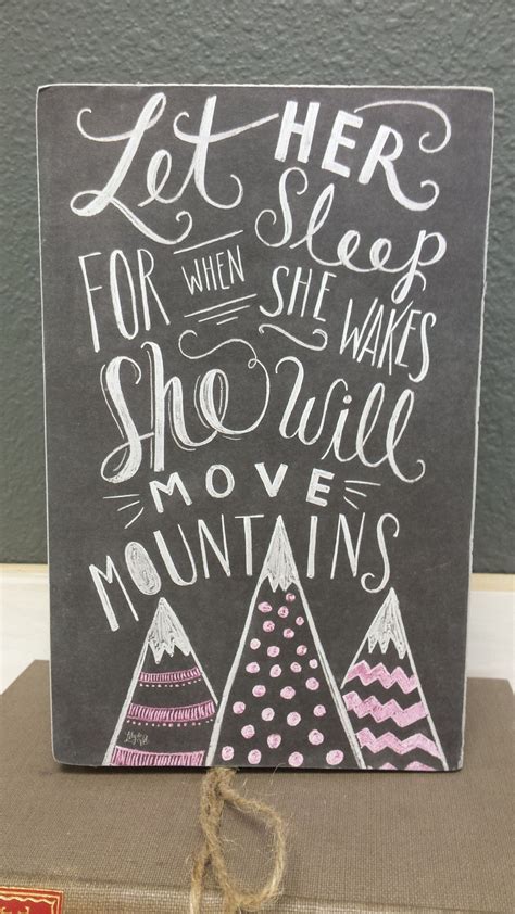 I used to wake up before her for work. Let her sleep for when she wakes she will move mountains ...
