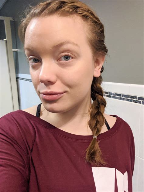 Been A Bit Since Ive Shared Here But Heres My True Ginger No Makeup