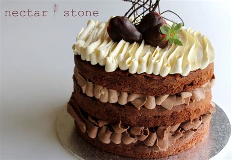 Decadent Three Layer Chocolate Cake By Nectar And Stone Desserts