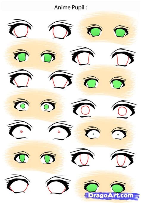 How To Draw Anime Eyes Step By Step Anime Eyes Anime