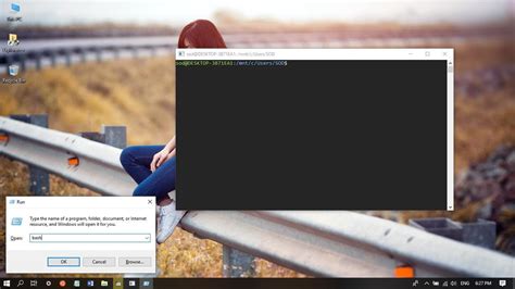 Instructions For Running Linux Commands Right On Windows 10