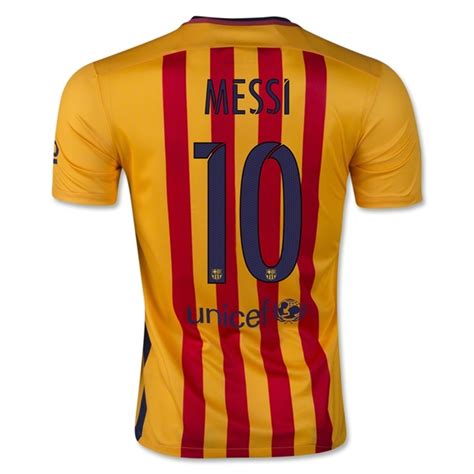 Purchase Lionel Messi Youth Away 1516 Barcelona Soccer Jersey
