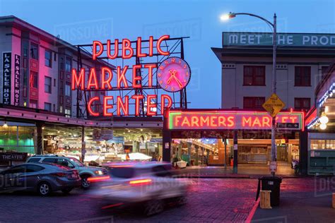 Pike Place Market Seattle Washington State United States Of America