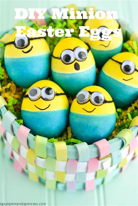 Dyed Minion Easter Eggs Minion Easter Eggs Easter Eggs Easter Crafts