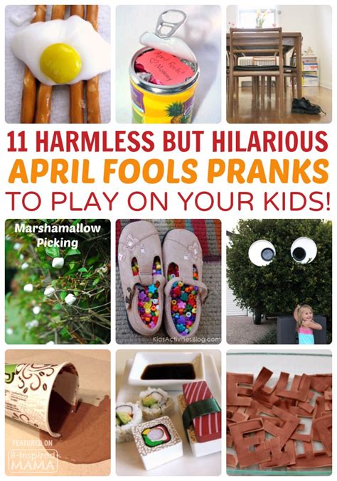 April Fools Day Fun 11 Funny Pranks To Play On Your Kids