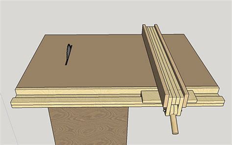 So far i've improvised by clamping a piece of wood to the table, but that was always tricky to get aligned. Homemade-Table-Saw-Fence-4 - Woodworking | Blog | Videos ...