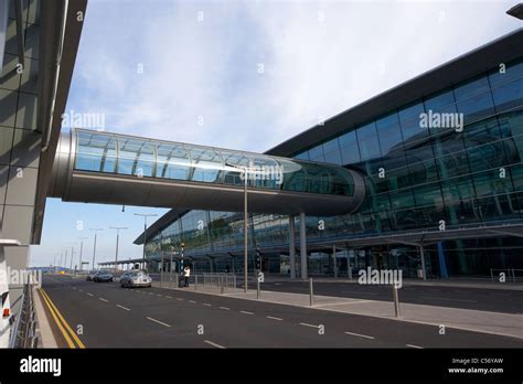 Skywalk Walkway At New Terminal 2 Building At Dublin Airport Republic
