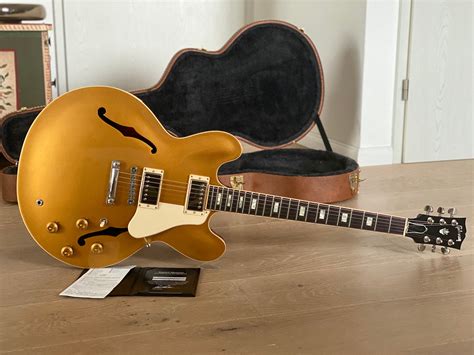 Gibson Es 335 Ltd Run Goldtop Meister Ede Guitars