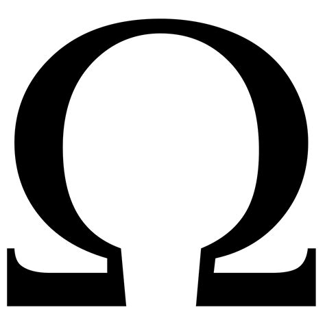 Omega Symbol Kostenloses Stock Bild Public Domain Pictures