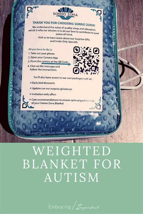 Weighted Blanket for Autism: Our Experience With Sonna Zona - Embracing
