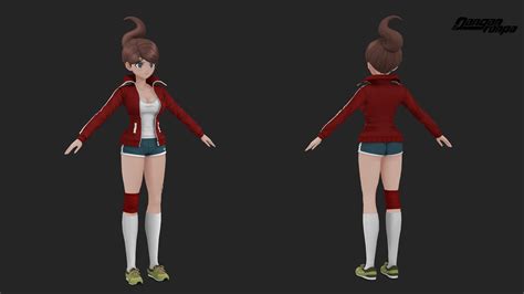 Danganronpa Cyber Vr Aoi Asahina By Rotten Eyed On Deviantart