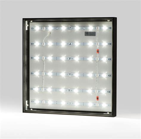 Slim Fabric Light Box Backlit 2” Profile Byiba Backlight