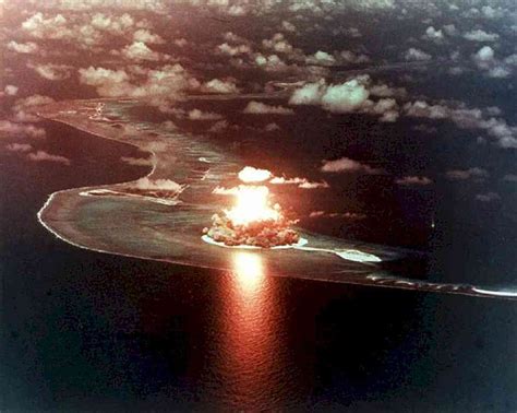 Castle Bravo Hydrogen Bomb 1954 Marshal Islands Nuclear Bomb Tests