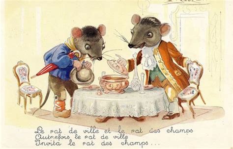 Quelle Est La Morale De La Fable Le Rat Des Villes Et Le Rat Des Champs