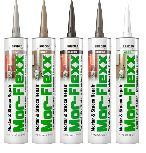 Mor Flexx® By Sashco Flexible Caulk For Mortar And Stucco