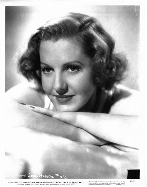 A Man And A Mouse Jean Arthur Is More Than A Secretary Jean Arthur