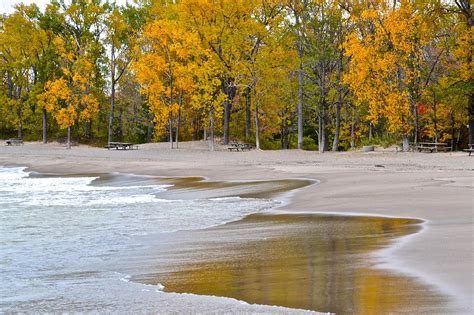 Autumn Beach Photograph By Frozen In Time Fine Art Photography Fine