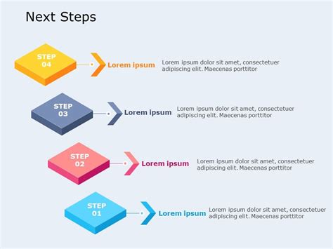 Next Steps 10 Powerpoint Template