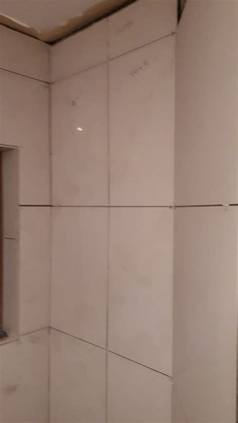Uneven wall paint color can put a real damper on your excitement when painting a room in a fresh i cut in all the edges and corners and the husband rolled. Tiling uneven walls. Corners looking messy